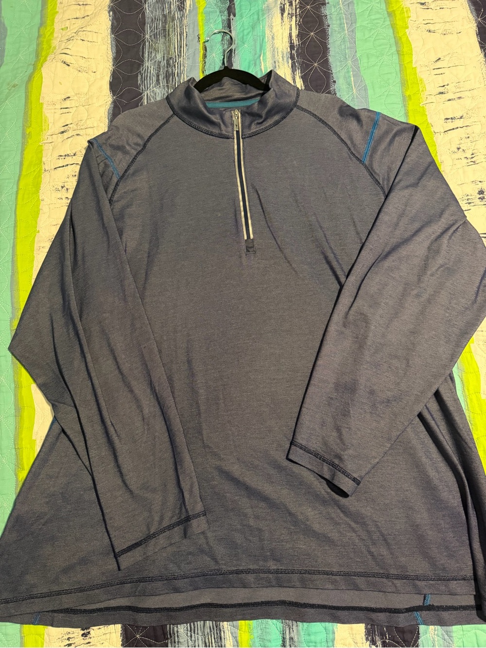 Navy Blue Tommy Bahama 1/4 Zip